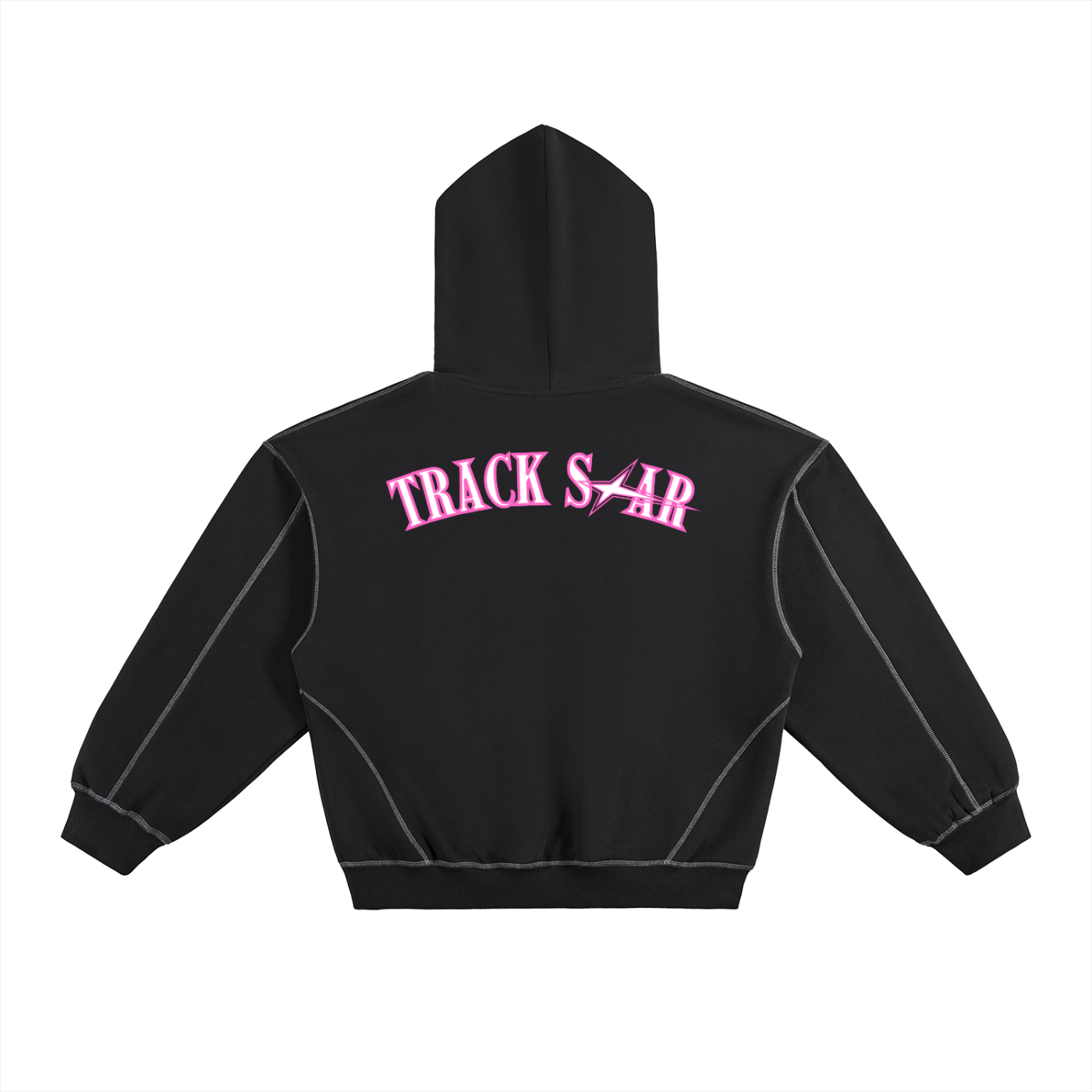 Track Star Boxy Fleece Hoodie
