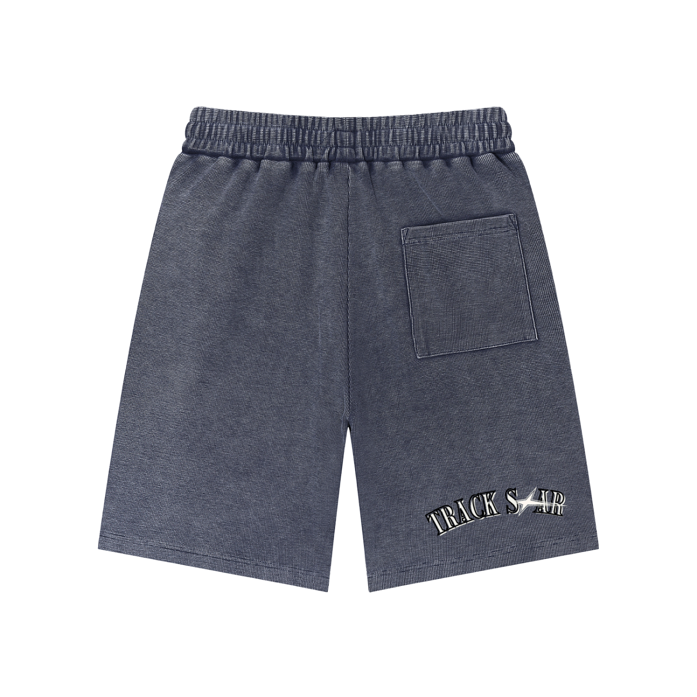 Mineral Wash Waffle Knit Shorts