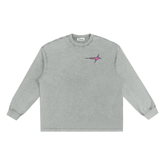 Track Star Snow Washed Sweatshirt