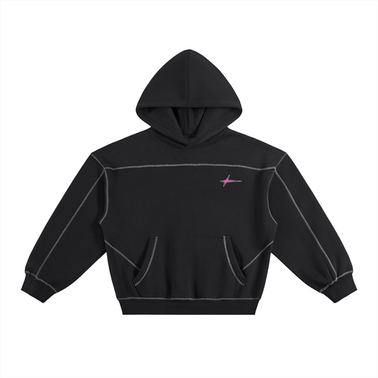 Track Star Boxy Fleece Hoodie
