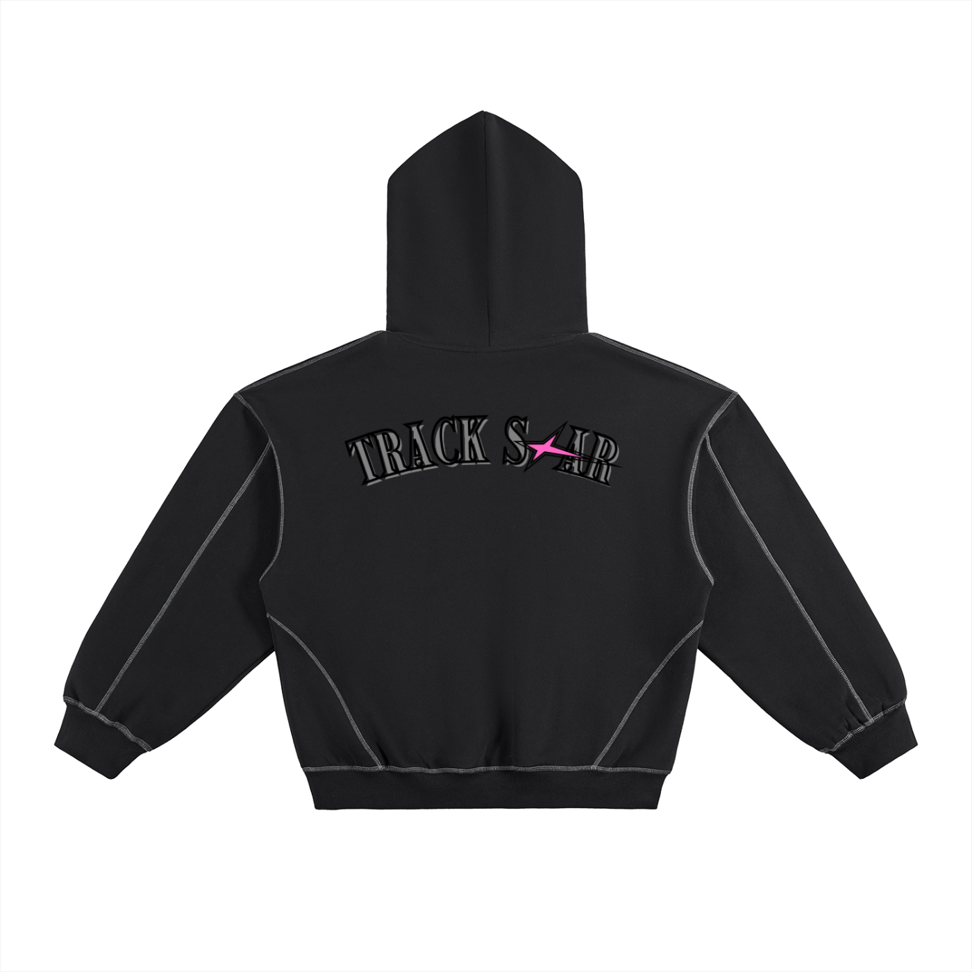 Track Star Boxy Fleece Hoodie