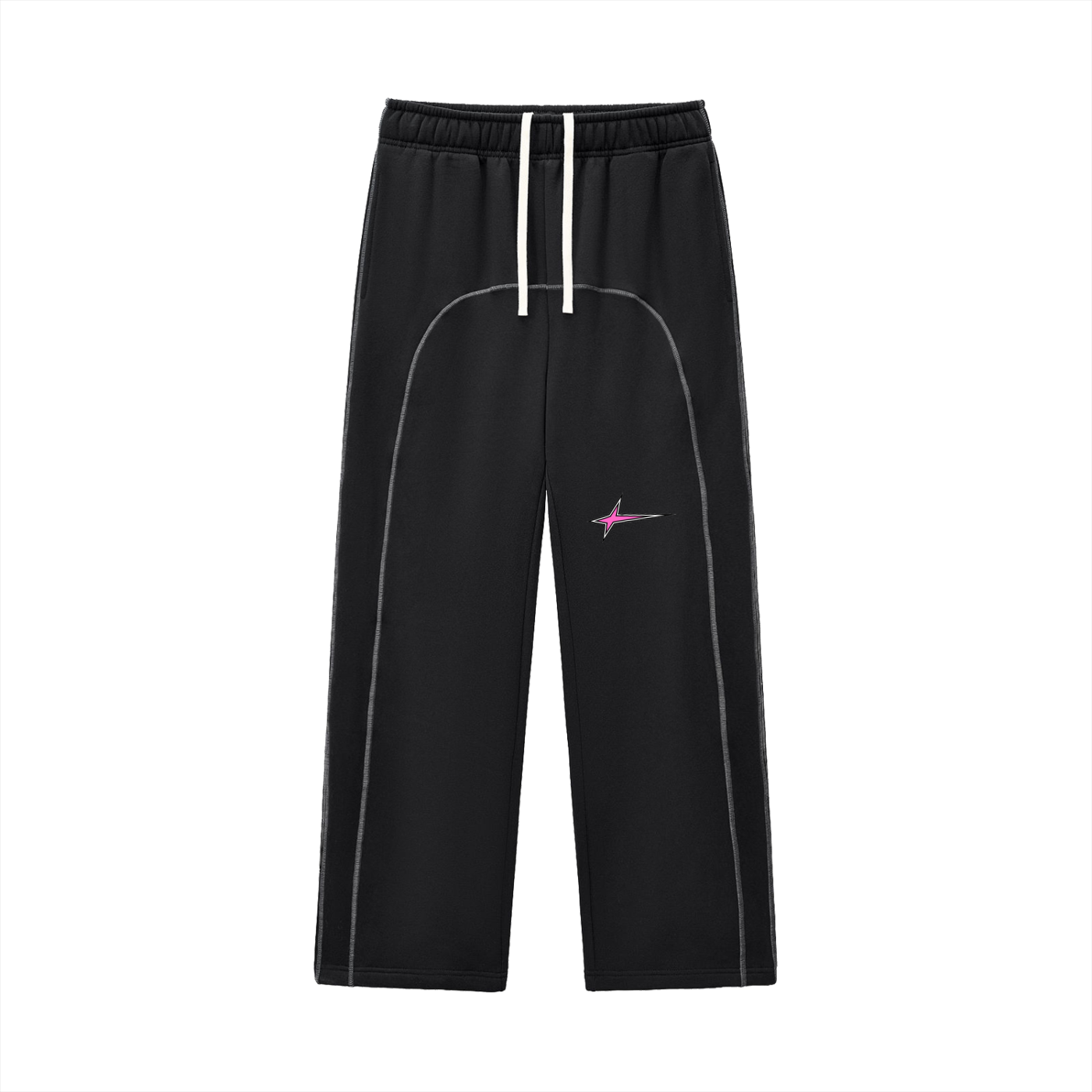 Track Star Stitched Fleece Sweatpants