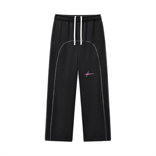 Track Star Stitched Fleece Sweatpants